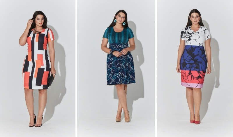 blog moda plus size vestido estampa
