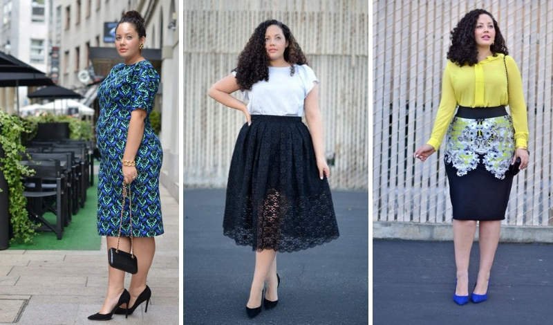 blog moda plus size modelo cabelo cacheado