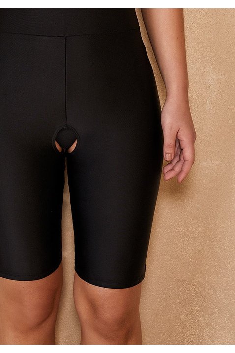 body modelador preto com renda titanium jeans cima baixo detalhe