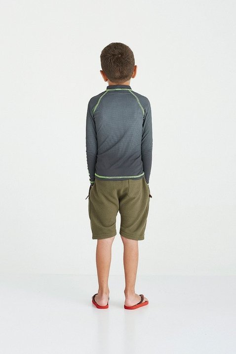 blusa infantil manga longa poliamida protecao uv e repelente epulari costa toda