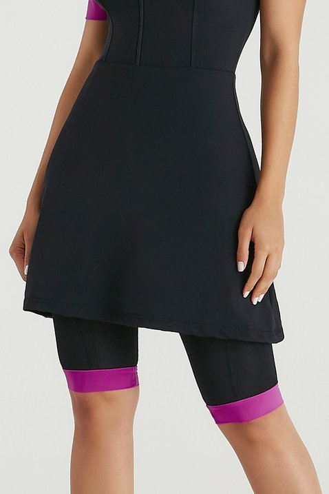 macaquinho ciclista preto poliamida com almofada protecao uv50 epulari ep108rs 10