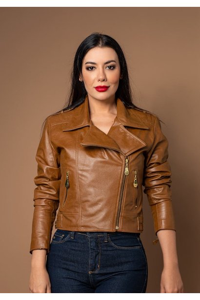 jaqueta feminina couro legitimo pele mania
