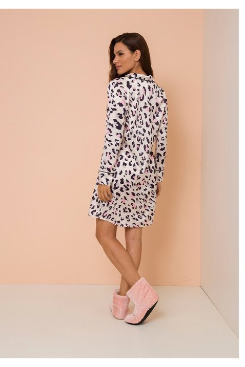 camisola animal print claudia lekazis costas
