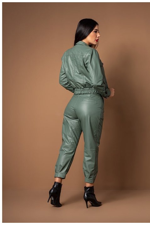 jaqueta bomber couro legitimo pele mania costas