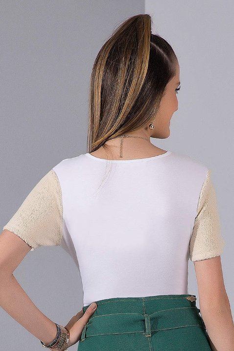 t shirt off white mangas pelo de carneiro imperio z 2