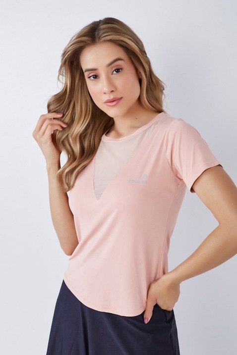 blusa rose em poliamida com tule rose e protecao uv50 epulari 2