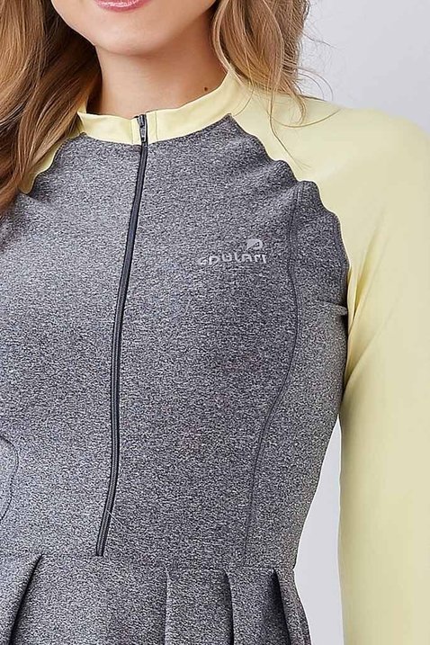 macaquinho ciclista mescla com amarelo com almofada epulari 3