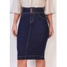 saia jeans escuro push up titanium jeans baixo