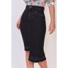 saia jeans preta barra assimetrica 2