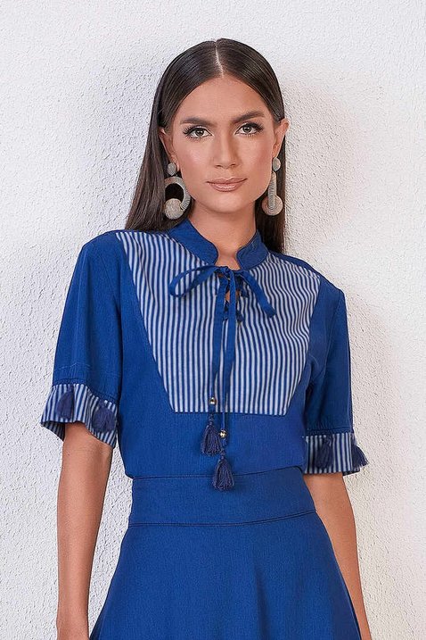 blusa azul marinho gola laco 3