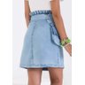 saia evase jeans com cinto e pochete imperio z costas baixo