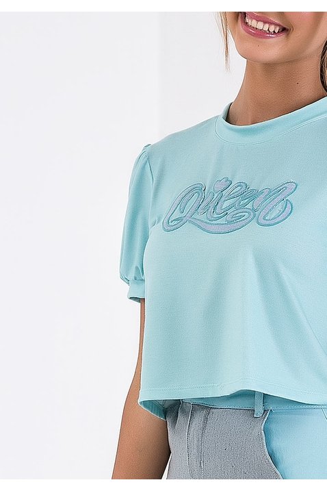 t shirt malha estampada com bordado industrial imperio z cima detalhe