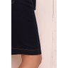 saia jeans marinho lapis ziper frontal 3