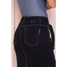 saia jeans marinho lapis ziper frontal 11