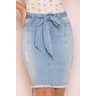 saia jeans claro barra desfiada 4