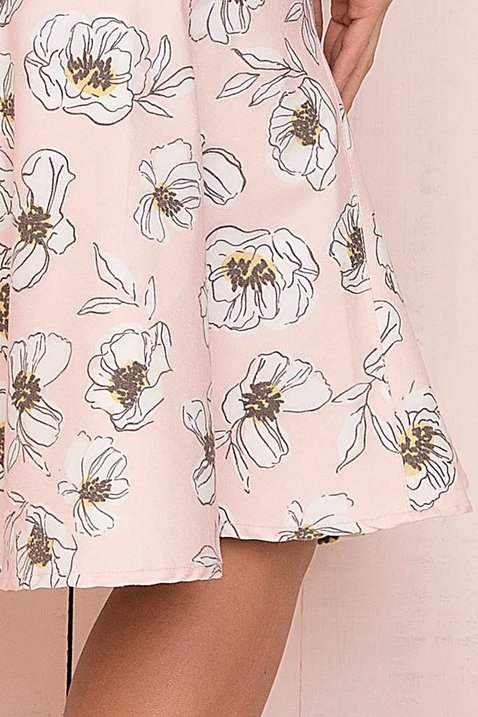 saia sarja evase estampada 1