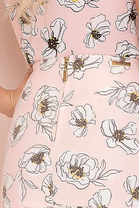 saia sarja evase estampada 9