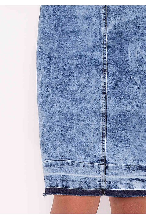 salopete jeans sustentavel barra desfeita imperio z jeans baixo detalhe