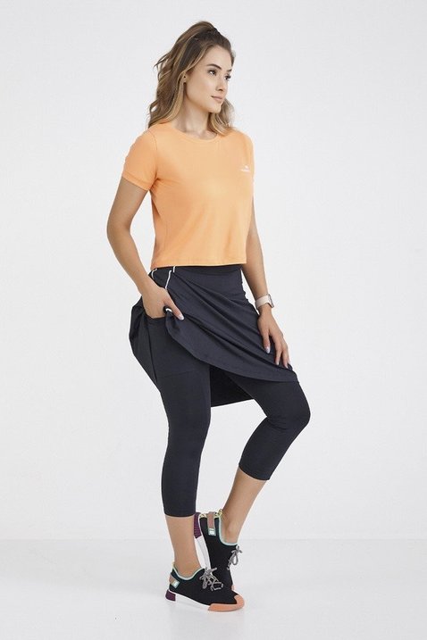 saia corsario comprimento no joelho preta poliamida moda modesta moda fitness evangelica epulari 4