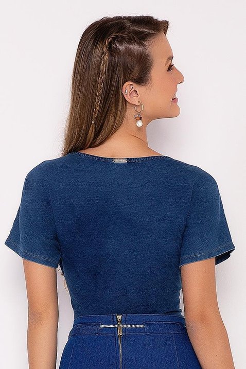 t shirt estampada malha denim imperio z 7