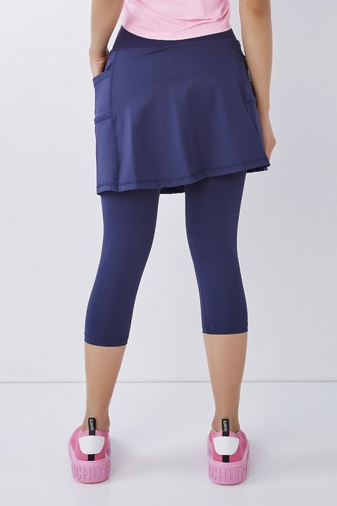 saia calca azul marinho fitness evangelica poliamida uv50 epulari ep005az 2