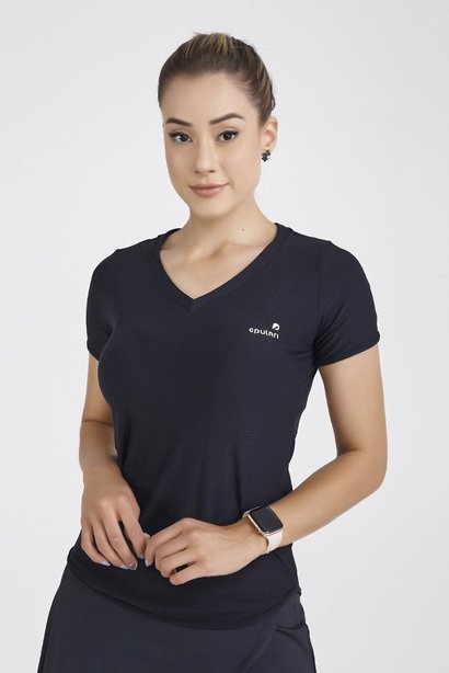 t shirts fitness feminina preta alongada epulari ep004pr 2