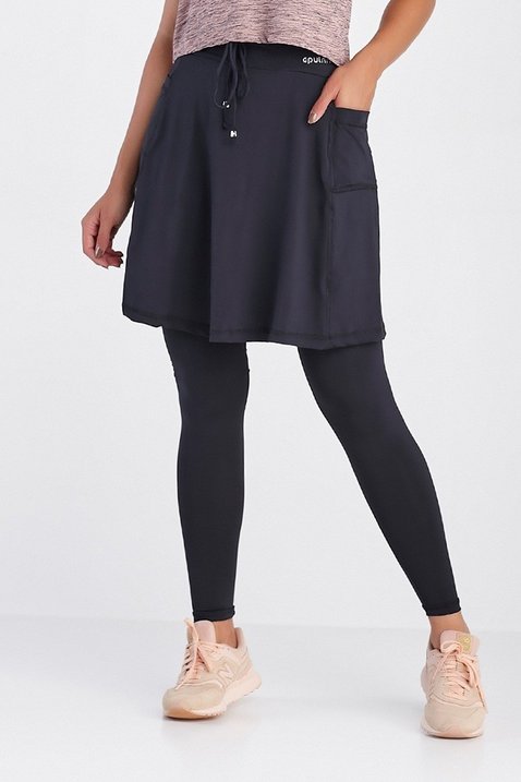 saia calca preta comprida moda fitness evangelica moda modesta para academia epulari 5