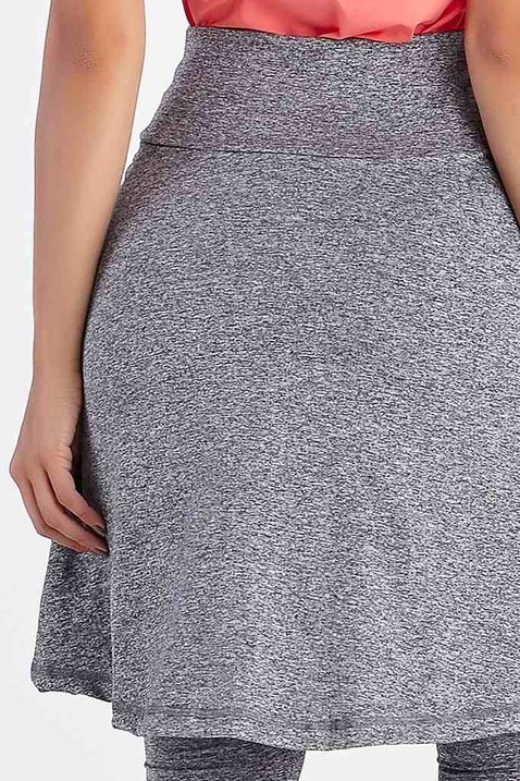 saia calca comprida mescla alta compressao moda fitness evangelica epulari costas detalhe cos