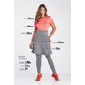 saia calca comprida mescla alta compressao moda fitness evangelica epulari medidas