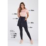 moda fitness modesta saia calca comprida preta poliamida com protecao uv50 epulari 6
