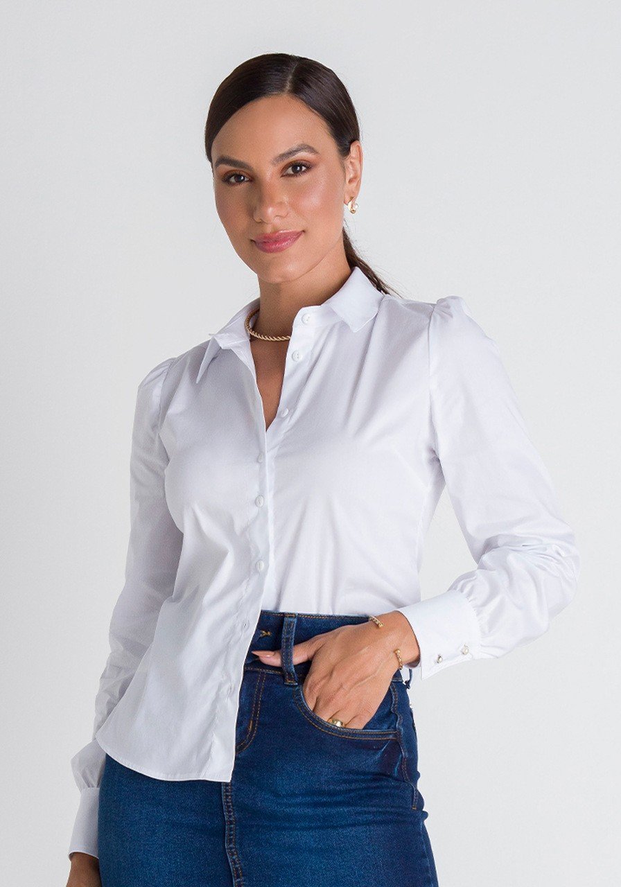 Camisa estilosa orders feminina