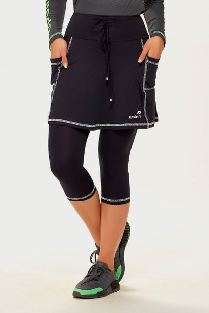 saia calca fitness preta microlight epulari ep005pr 7