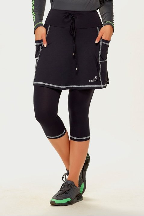 saia calca fitness preta microlight epulari ep005pr 7