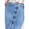 saia lapis com barra assimetrica desfiada titanium jeans 2