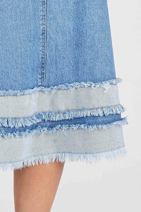 saia jeans gode midi 1