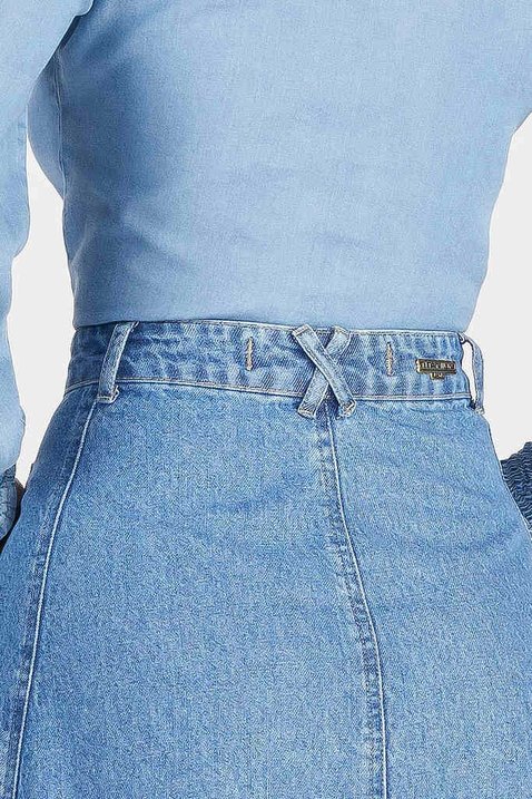 saia jeans gode midi 11