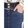 saia jeans com puidos e fusionados titanium jeans baixo detalhe zoom