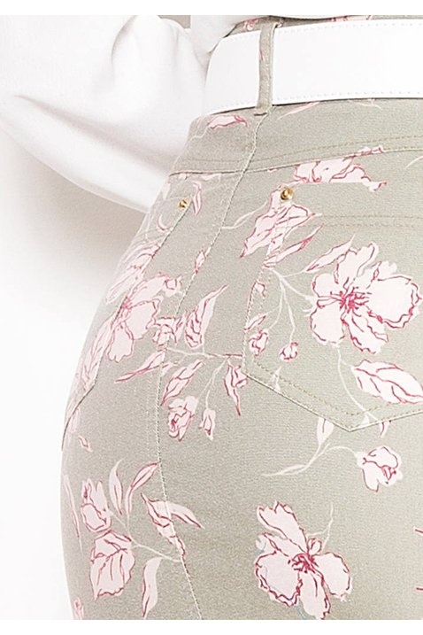 saia sarja estampa exclusiva laura rosa costas baixo detalhe zoom