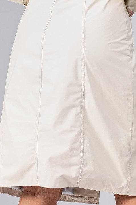 trench coat couro legitimo transpassado pele mania 1 reduzida