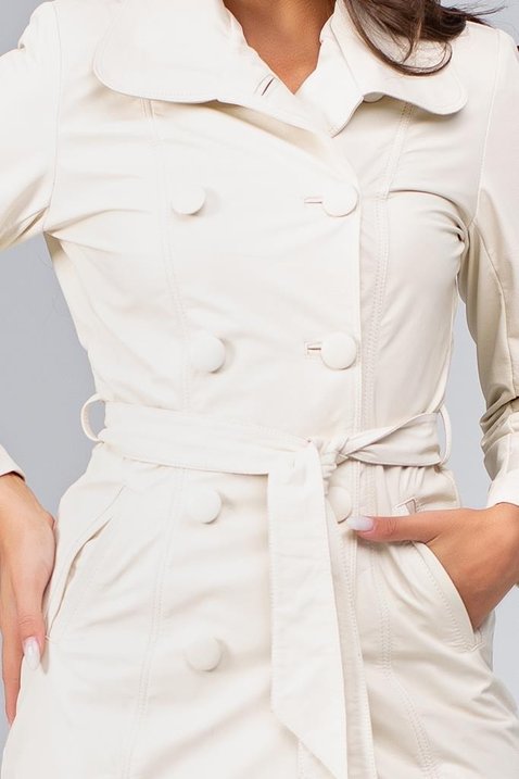 trench coat couro legitimo transpassado pele mania 3 reduzida