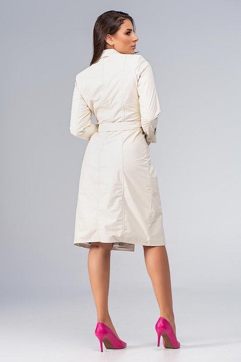 trench coat couro legitimo transpassado pele mania 6 reduzida