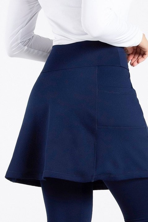 saia calca comprida azul termica para o frio possui pelucia por dentro epulari 12