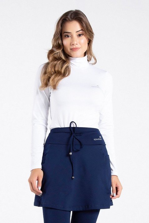 saia calca comprida azul termica para o frio possui pelucia por dentro epulari 7