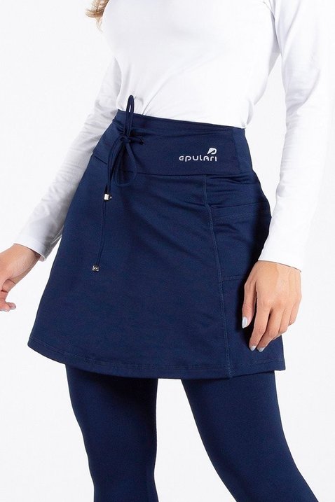 saia calca comprida azul termica para o frio possui pelucia por dentro epulari 4