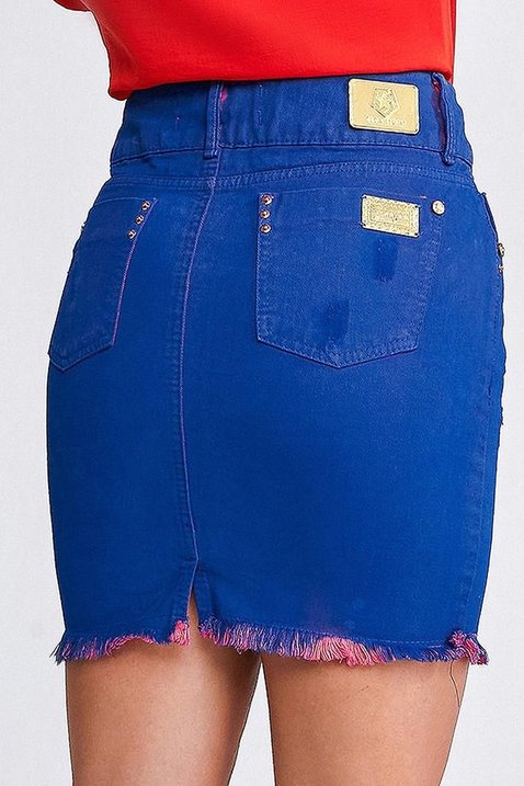 saia azul titanium jeans 4 reduzida