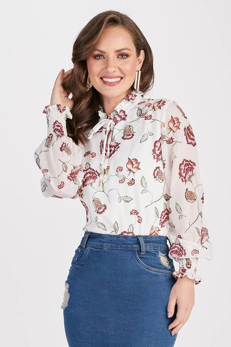 blusa estampada manga longa 3