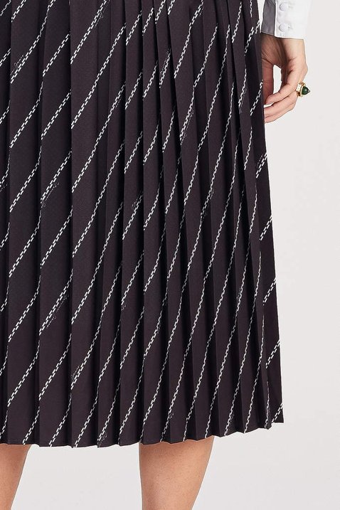 vestido preto plissado 1