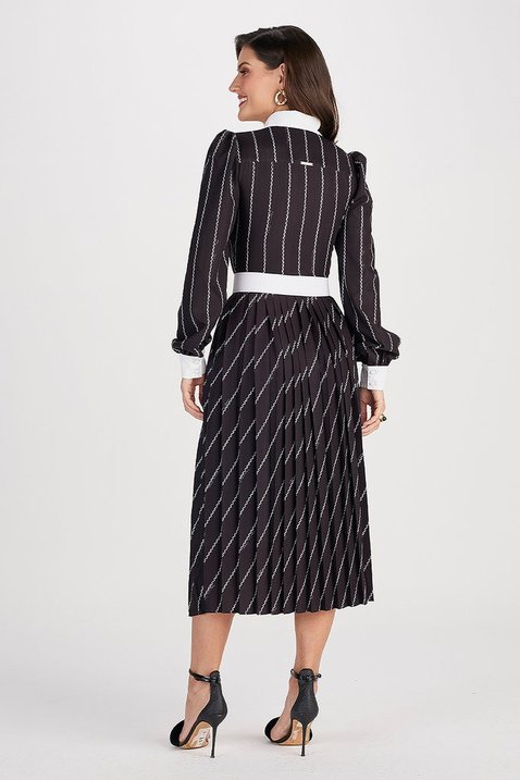 vestido preto plissado 8