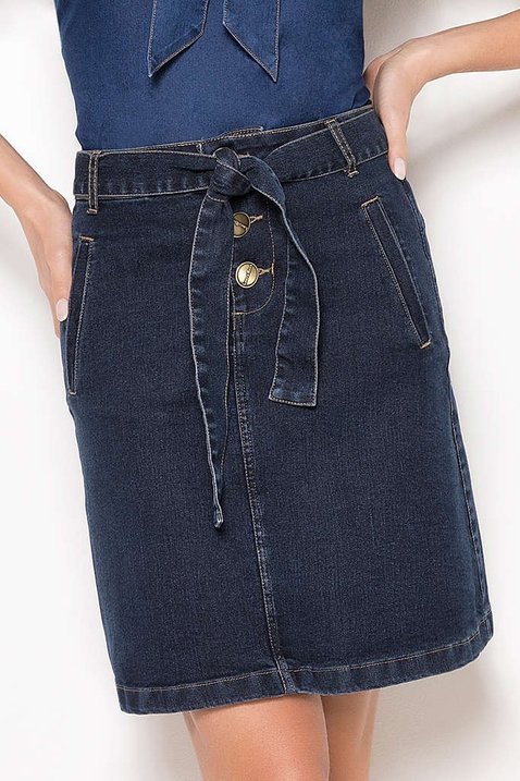 saia evase jeans 3