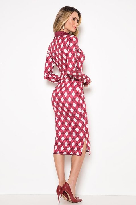 vestido justo polo malha estampa exclusiva laura rosa 6 reduzida